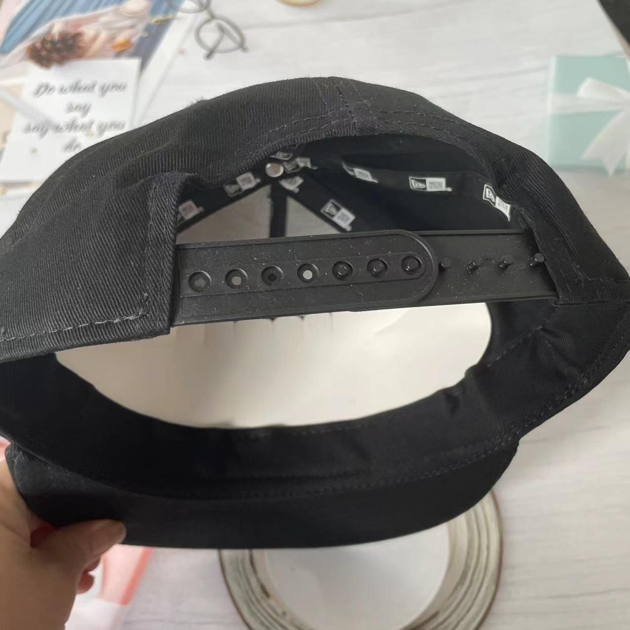 challenger×New Era ブラックベースボールキャップ - メルカリ