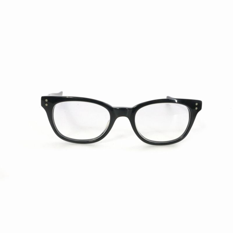 ステューシー STUSSY EYEGEAR fats 90s メガネ セルフレーム 黒  
