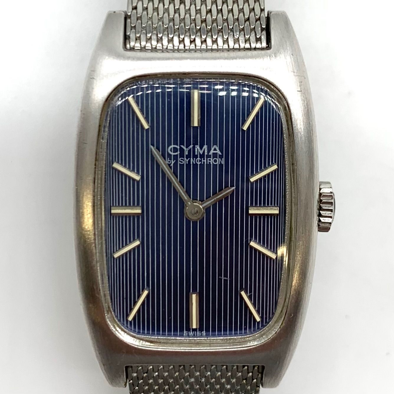 CYMA CHRONOMETRE 手巻き腕時計 A2970 稼働品】CYMA 腕時計 手巻き レディース シルバー - メルカリ