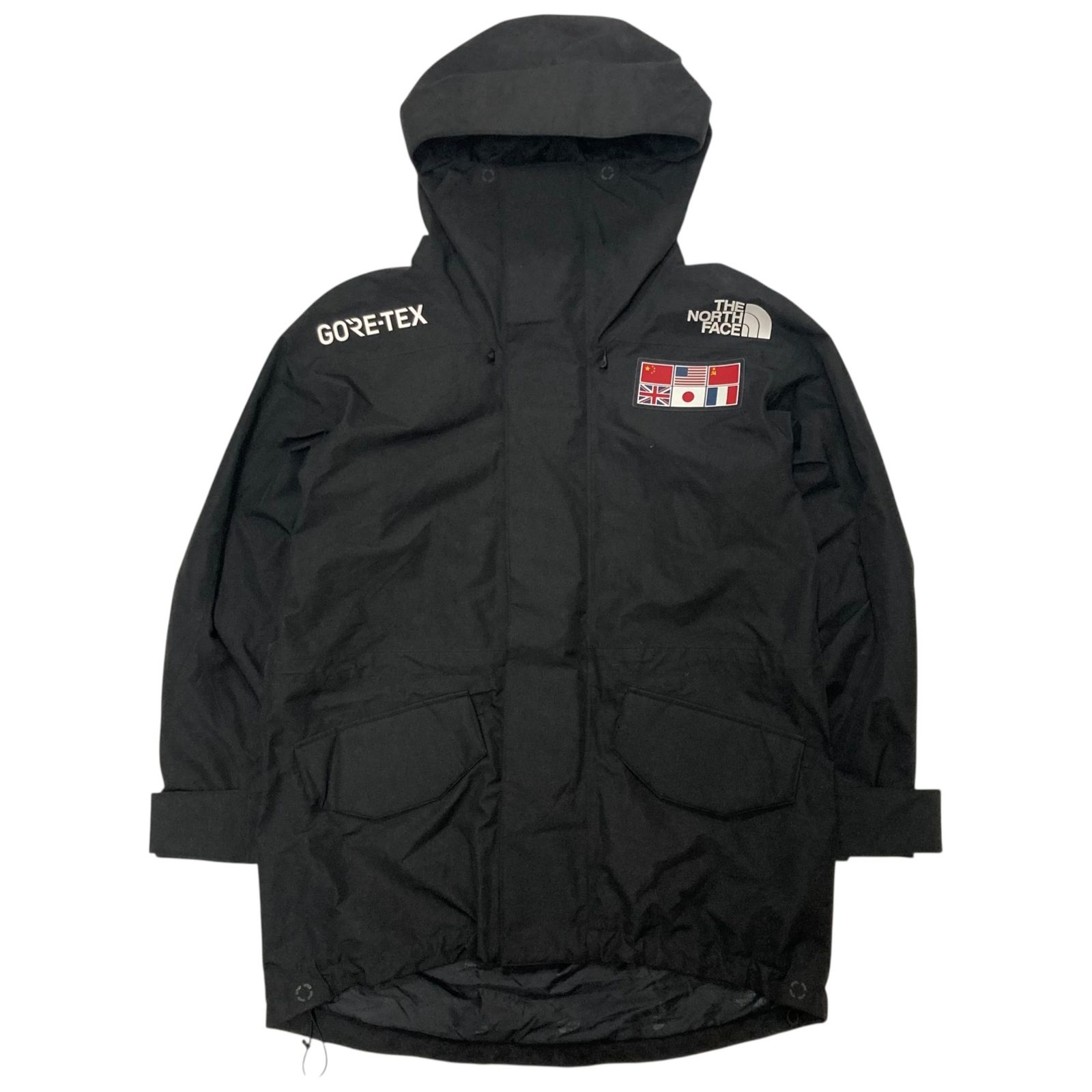 美品　ノースフェイス　トランスアンタークティカパーカー　黒　L THE NORTH FACE/ザ・ノース・フェイス〉アンタークティカパーカ