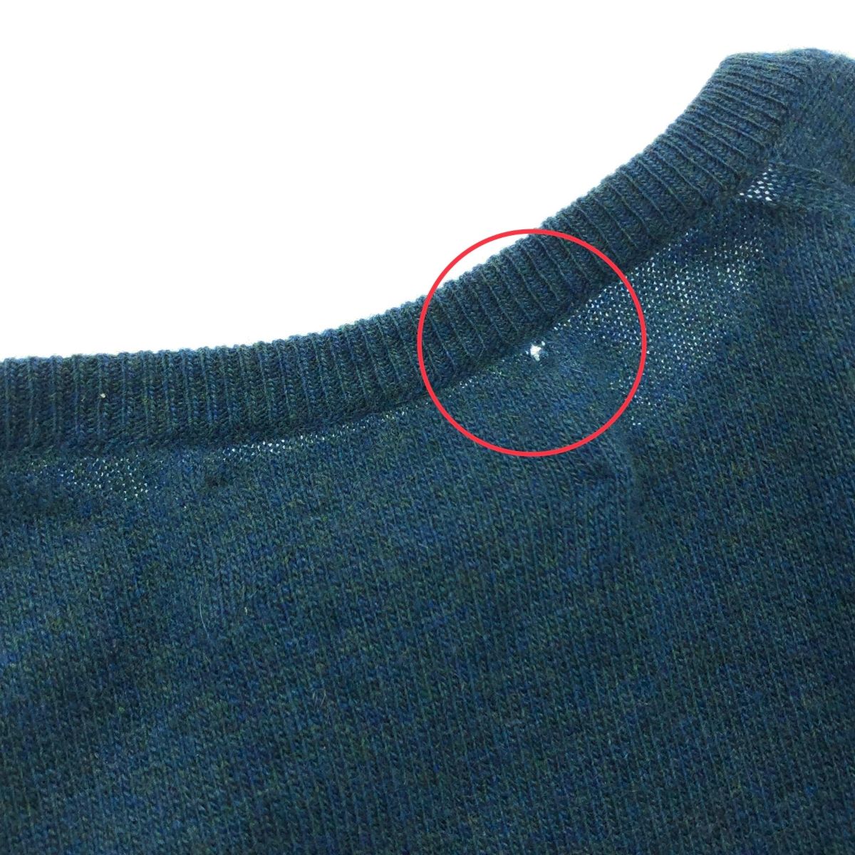 BALLANTYNE バランタイン カシミヤクルーネックニット サイズ:42 