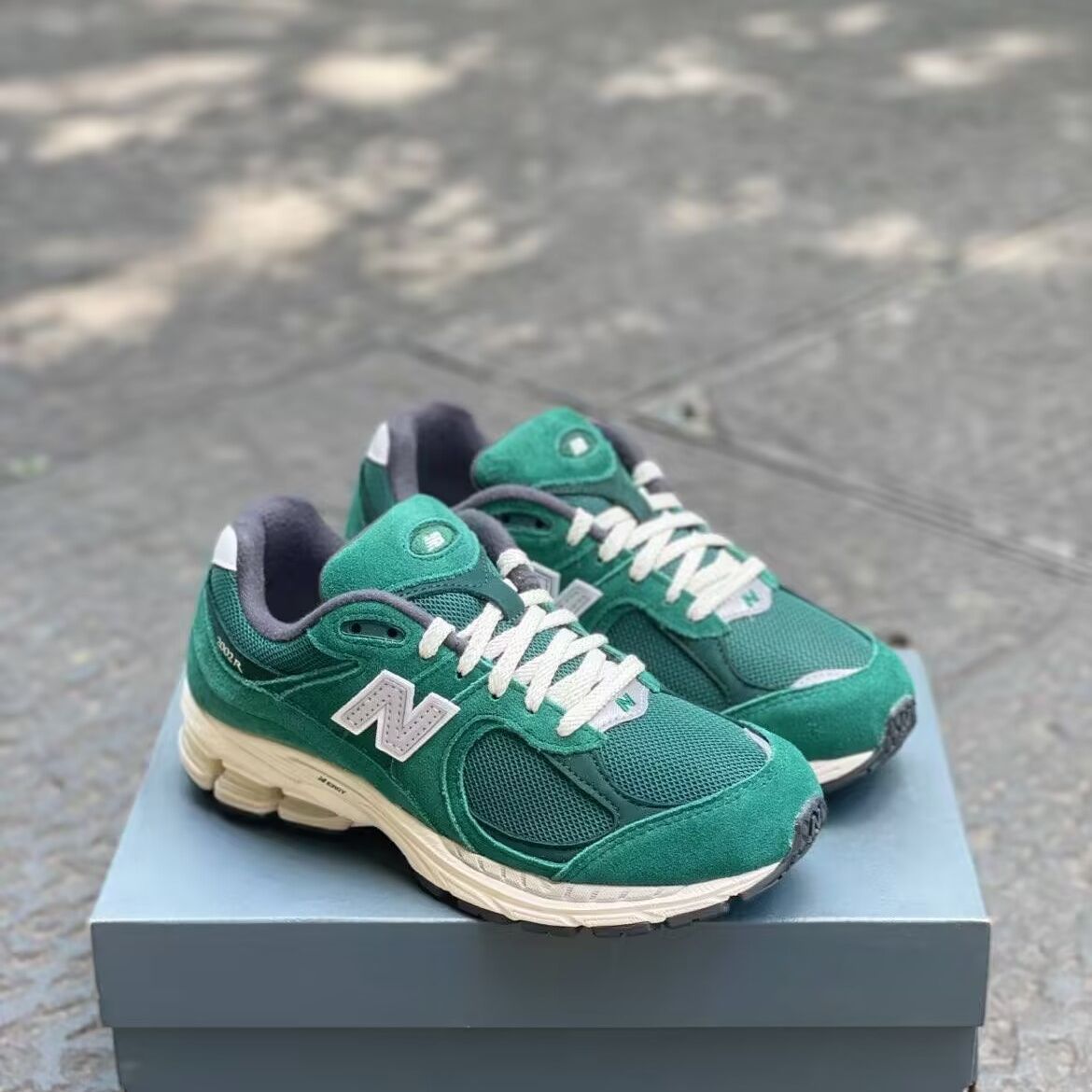 New Balance M2002RHB GREEN ニューバランス - メルカリ