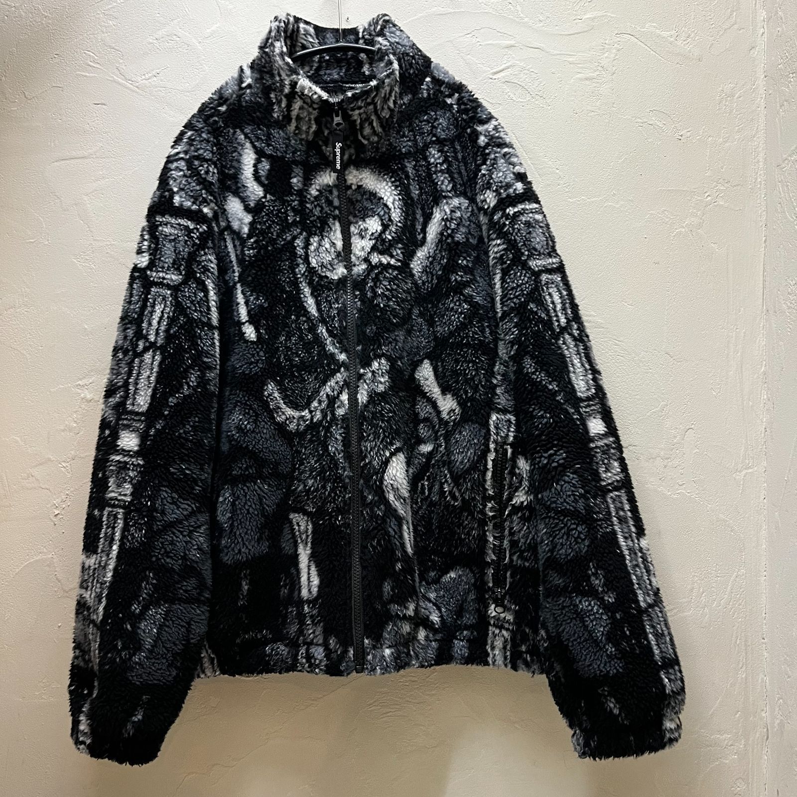 Supreme◇21SS/Saint Michael Fleece Jacket/フリースジャケット/L/BLK ...