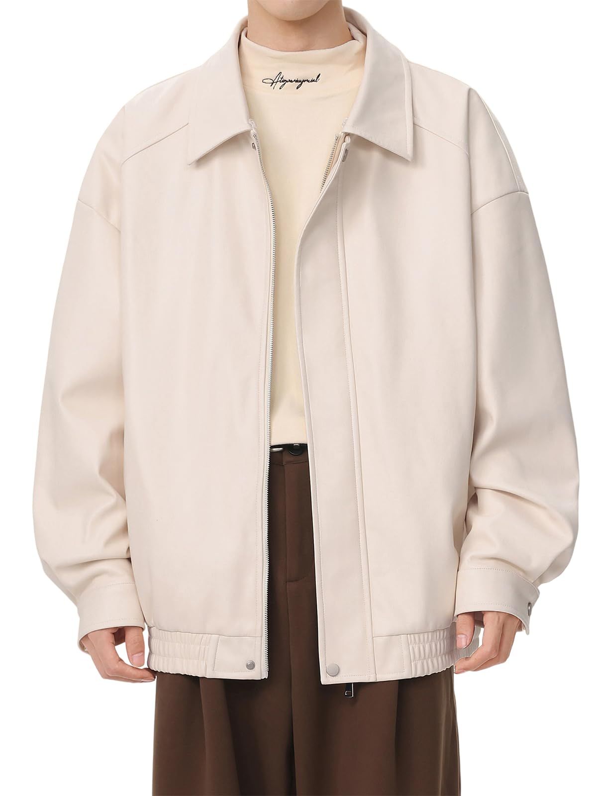 ニュージーランド産 羊革 ダウンアンダー リアルムートン ランチコート