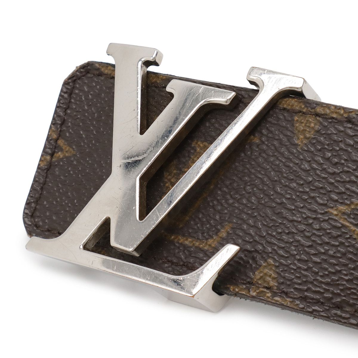 LOUIS VUITTON ルイ ヴィトン モノグラム サンチュール LV イニシアル