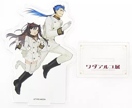 中古】雑貨 遠坂凛＆クー・フーリン メインビジュアルアクリル