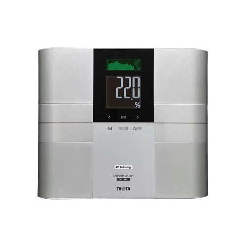 4営業日で発送 TANITA タニタ タニタ 体重 体組成計 グラフ 50g バックライト シルバー RD-504 SV 医療分野の技術搭載 インナースキャンデュアル