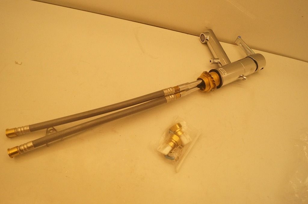 三栄 U-MIX シングルワンホール洗面混合栓 寒冷地用 K475 PJK13 箱×