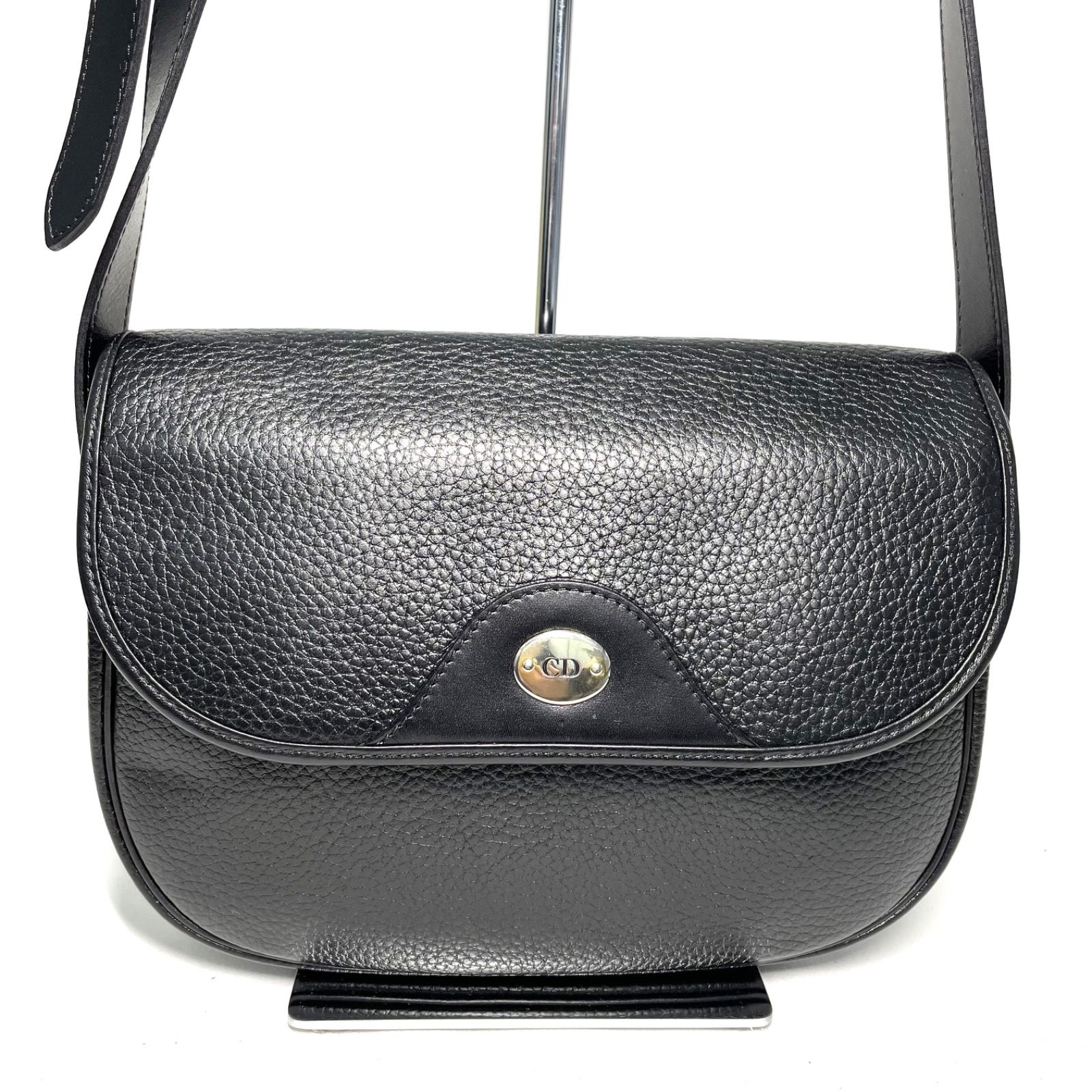 ✨【美品】Christian Dior ブラック ショルダーバッグ Christian Dior クリスチャン ディオール ショルダーバッグ