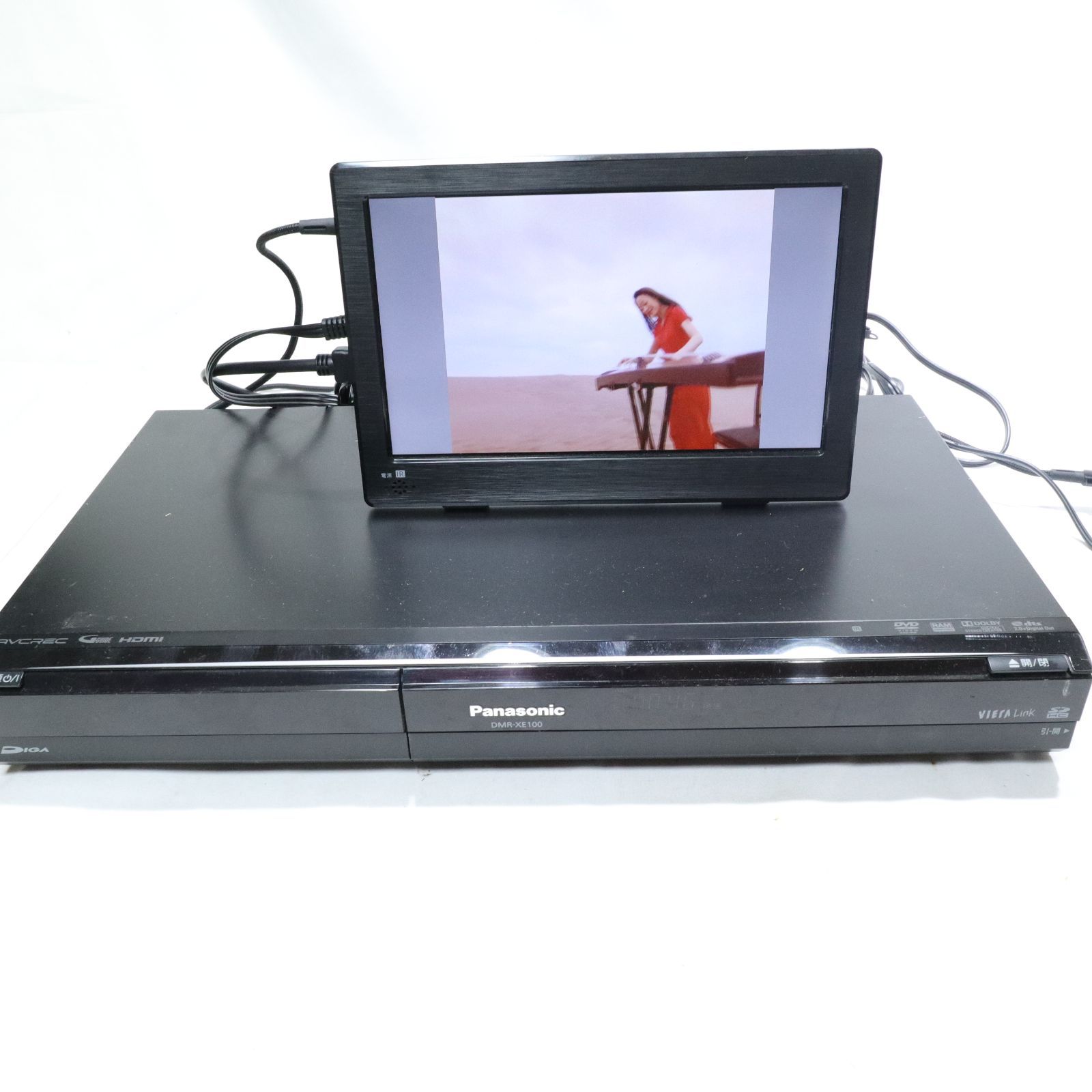 パナソニックDMR-XE100 320GB 地デジ 完動品 2011年製 新品リモコン付 パナソニックDMR-XE100 320GB 地デジ 完動品 2011年製 純正リモコン付