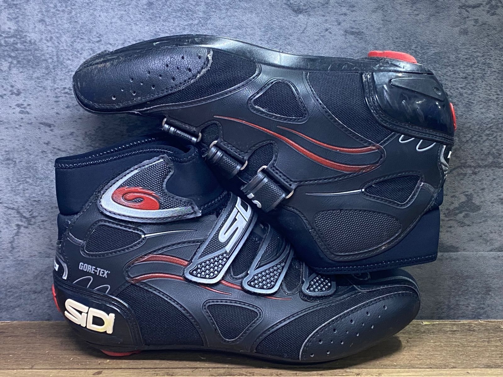 SIDI HBV 自転車シューズ レッド/ブラック 未使用品 2025年最新】sidi