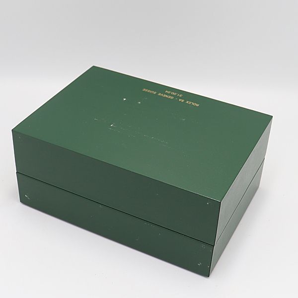ROLEX ロレックス　グリーン　空き箱 ROLEX ロレックス 新型 箱 保存箱 空箱 外箱 内箱 グリーン