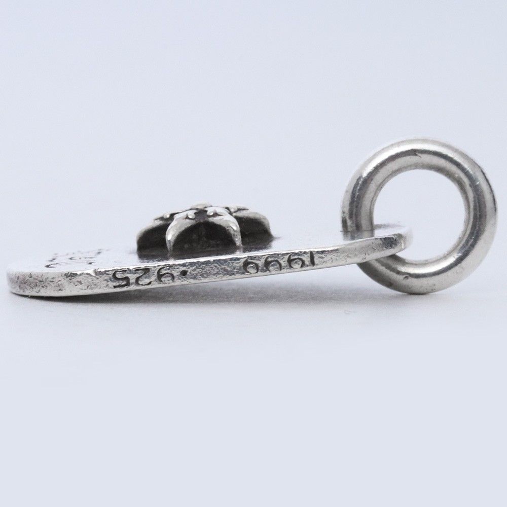 CHROME HEARTS レイズドスター ドッグタグ ペンダントトップ NY限定