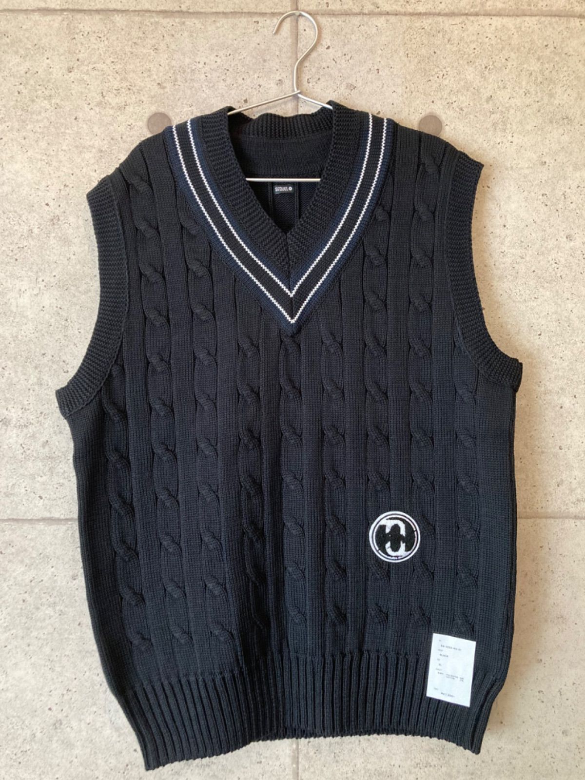 SEQUEL×Fragment SQ-22SS-KN-01 ニットベスト SEQUEL SQ-23SS-KN-03