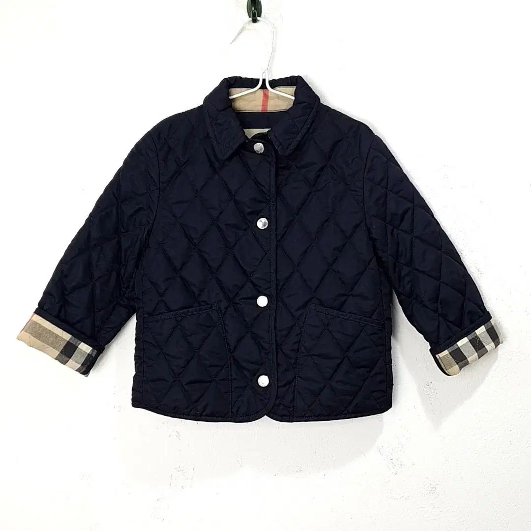 4y BURBERRY バーバリー キルティング ジャケット ネイビー 正規品