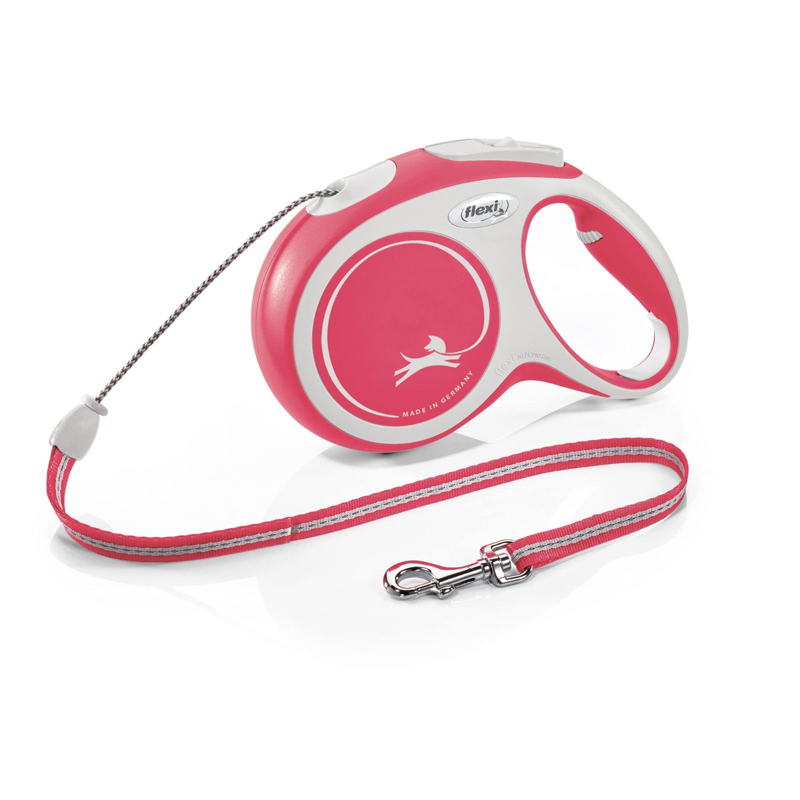 フレキシリード flexi 伸縮リード ニューコンフォート コード M 20kg未満 8m レッド 犬用リード 日本
