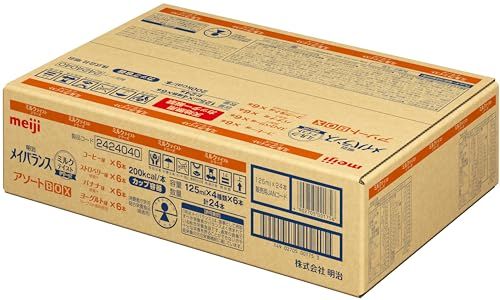 メイバランスぎゅっとMini meiji 4箱セット 24本×4箱 meiji メイバランス