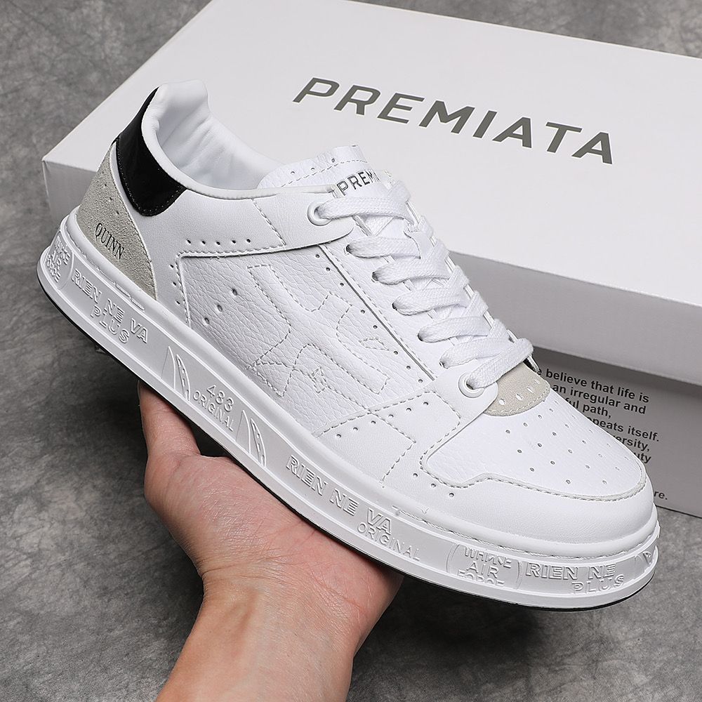 PREMIATA プレミアータ スニーカー 白靴 メンズ 40-45cm - メルカリ
