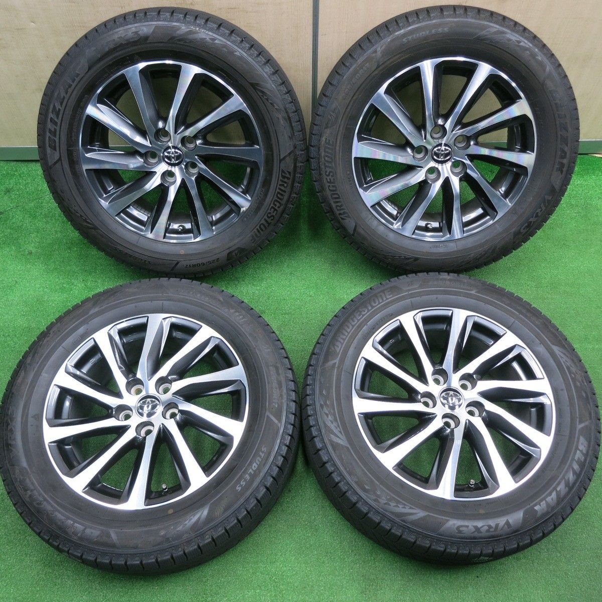 送料込22年バリ溝ブリヂストン ブリザック VRX3 185/65R15 BS BRIDGESTONE BLIZZAK VRX3 185⁄60R15 15インチ スタッドレス 4本 22