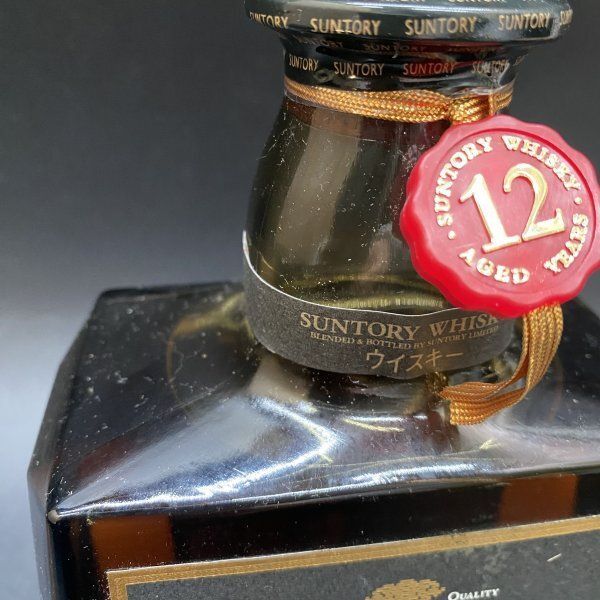P206 未開栓 サントリー ローヤル 12年 角瓶 43度700ml SUNTORY