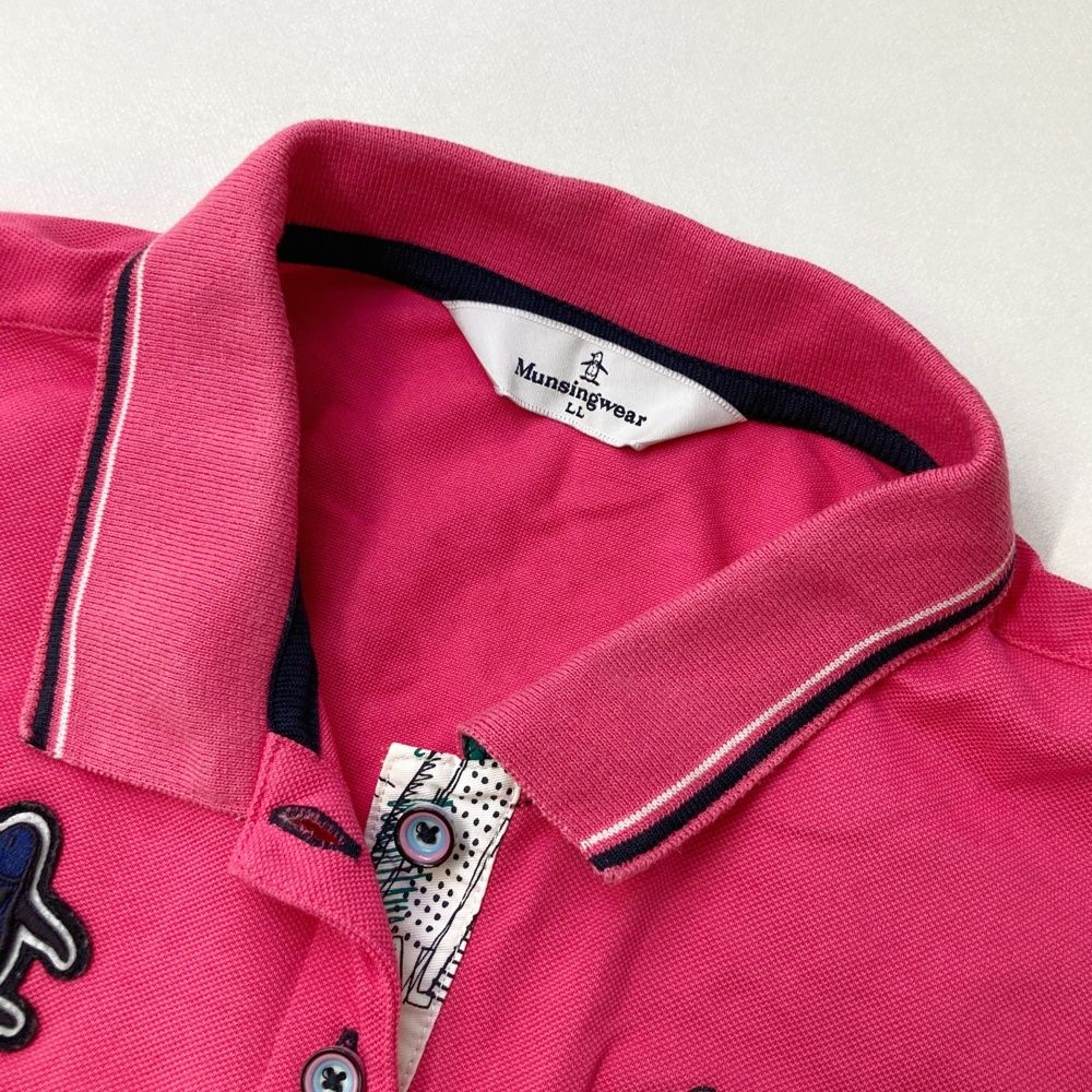 サイズ：LL MUNSING WEAR マンシングウェア SL1691 半袖ポロシャツ