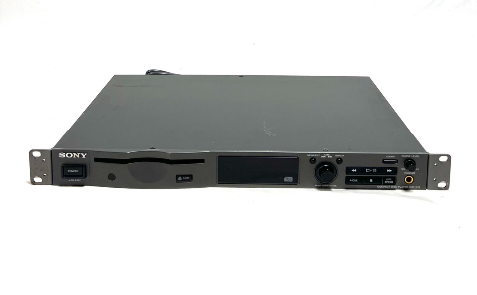 ☆動作品‼ SONY ソニー 業務用 CDプレーヤー CDP-D12 リモコン付