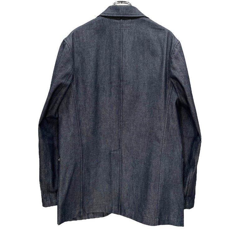 COMME des GARCONS SHIRT 裏地家紋プリントリバーシブルデニム