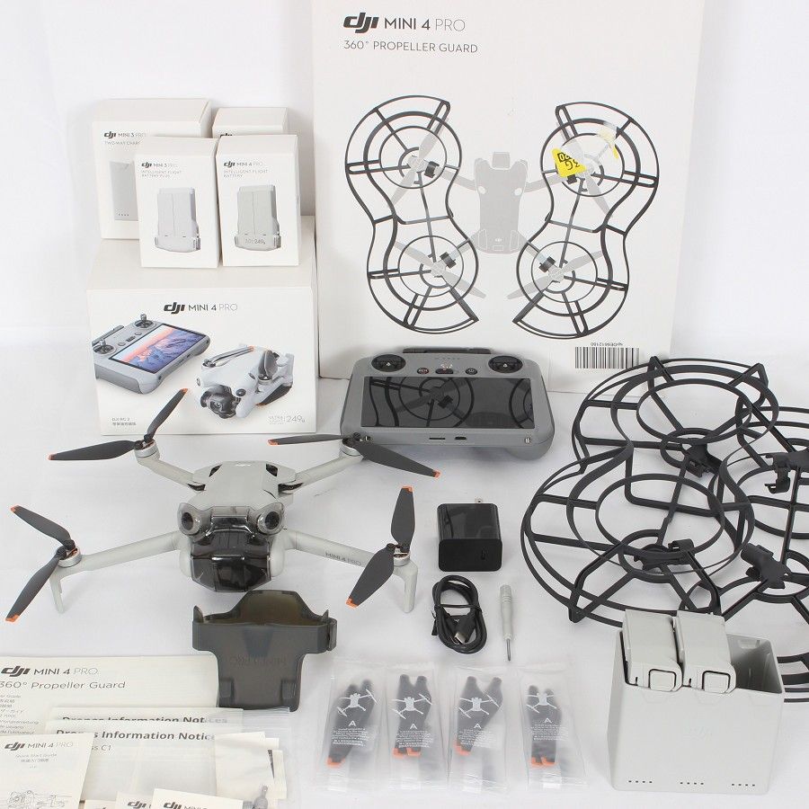 DJI Mini 4 Pro Fly More コンボ Plus DJI RC 2付属 M14001 ドローン 空撮カメラ ディージェイアイ ミニ4 プロ 本体