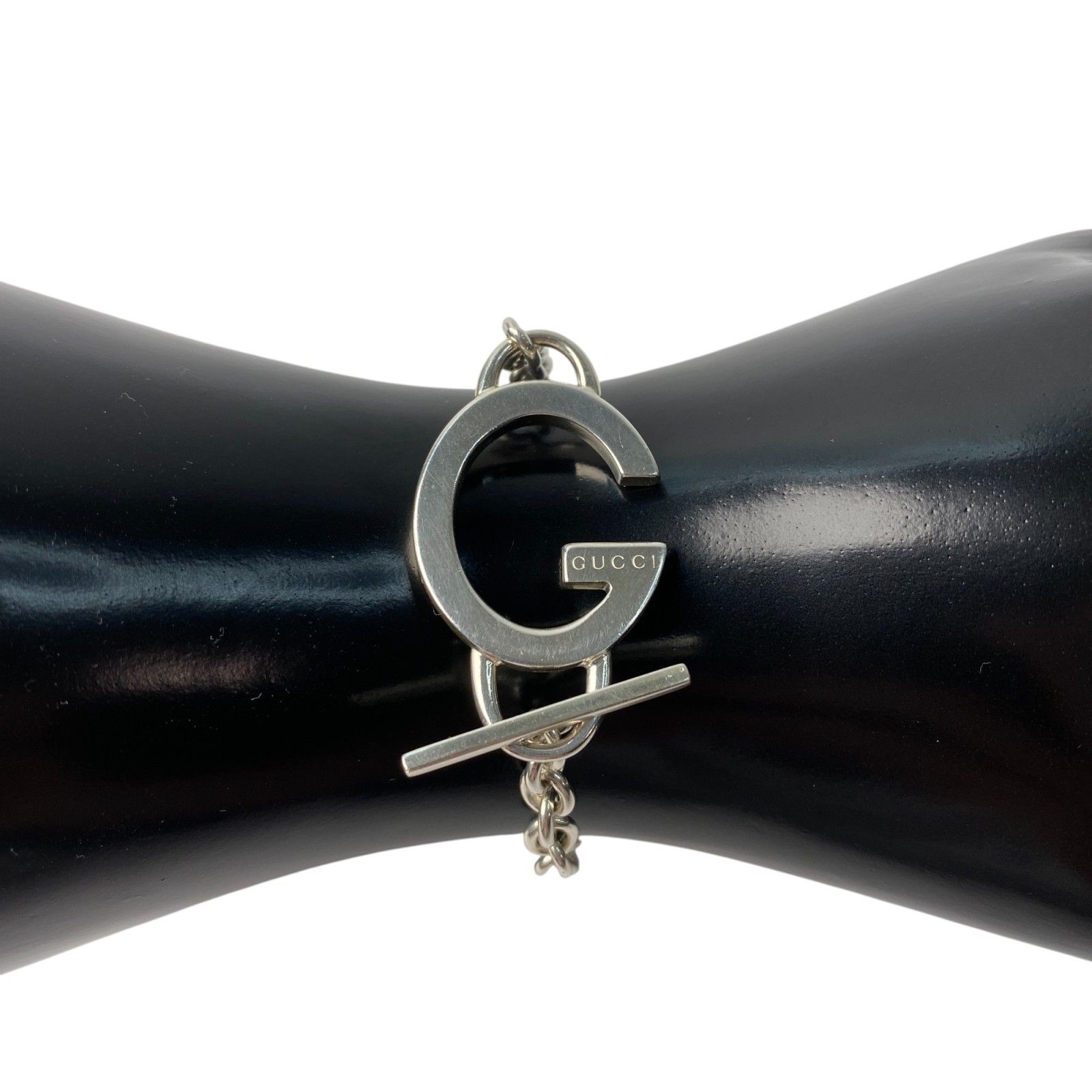 グッチ GUCCI インターロッキングG ブレスレット Ag925/20.7g 16