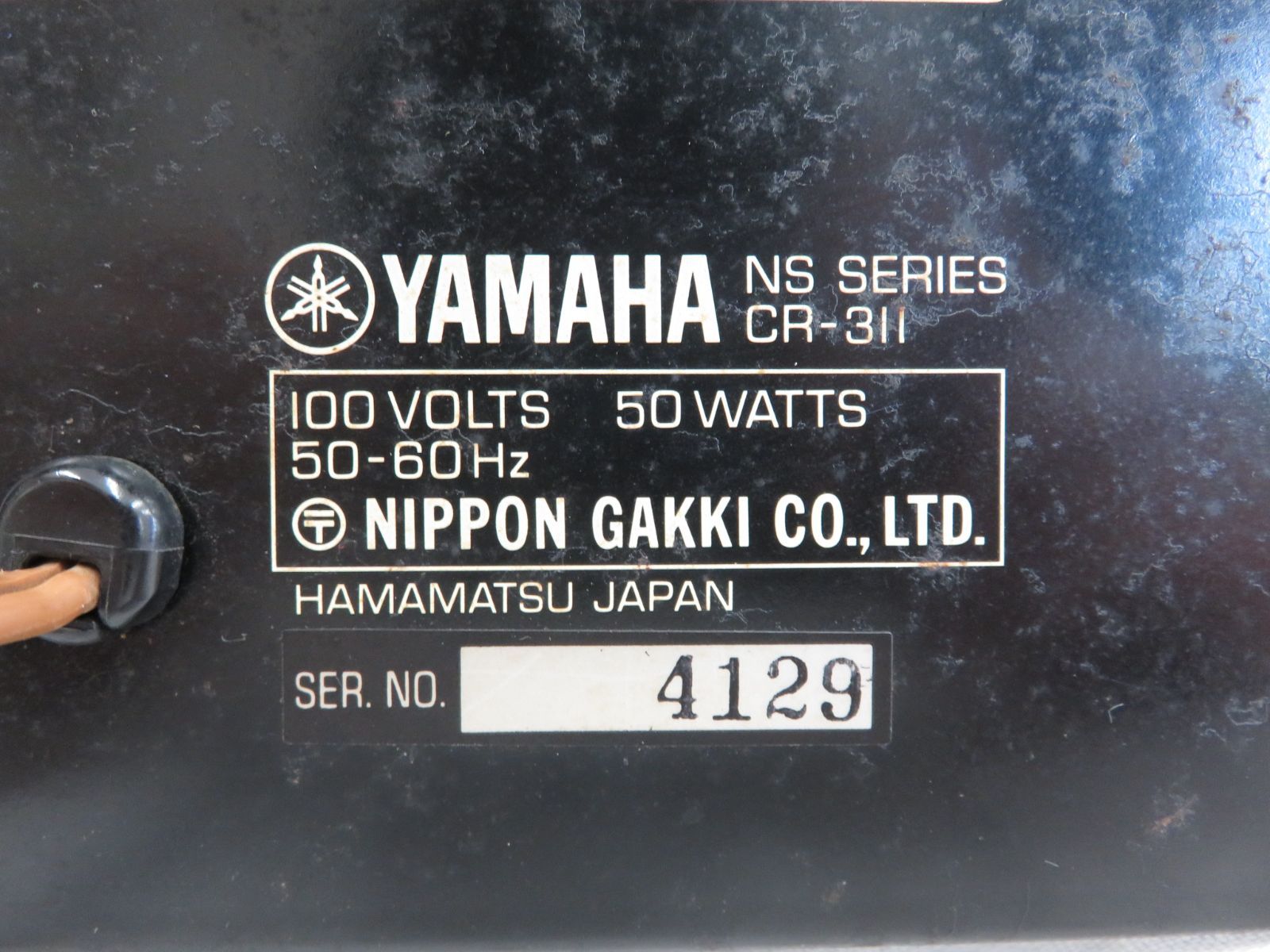 送料込み ステレオレシーバー ヤマハ YAMAHA CR-311 （ジャンク品） - メルカリ