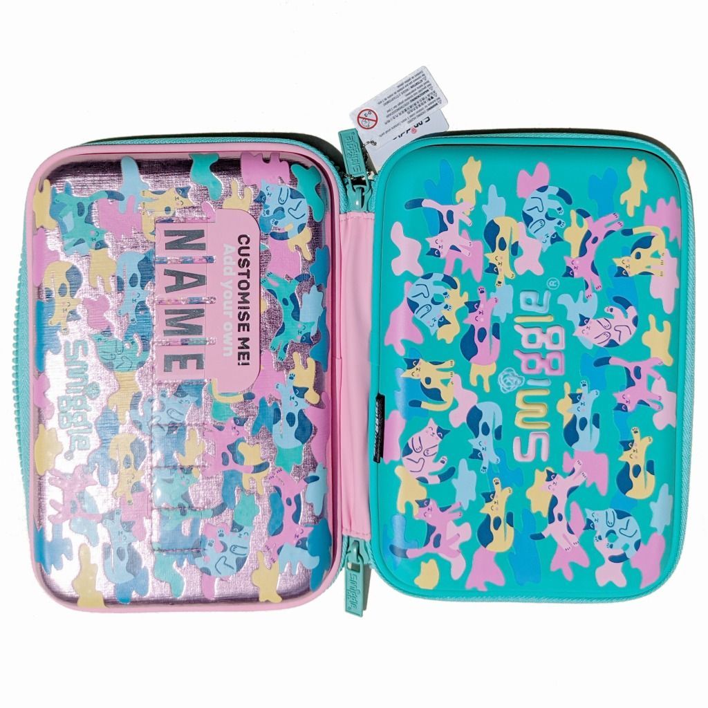 筆箱 ペンケース ハードジップ smiggle スミグル / 色 ライラック - 文房具