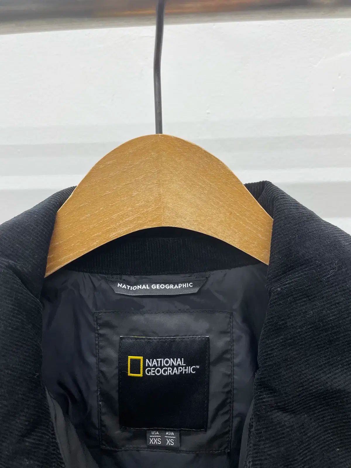 タグ付き 女性 ナショナルジオグラフィック キルト ダウン ジャケット XS サイズ 品質100%保証!