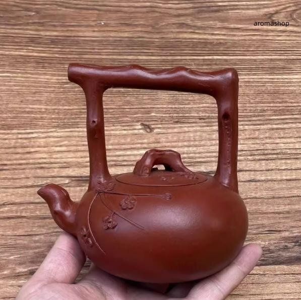 極細工 旧蔵 宜興紫砂壺 名家手作壺 在銘 顧景舟 茶壺 在銘 煎茶道具