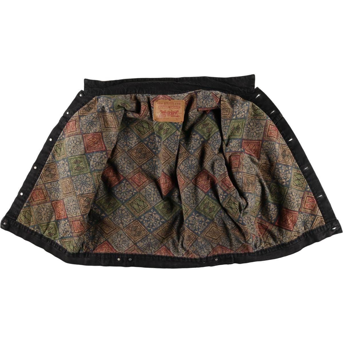 90年代 Levi's 70699-4159 Gジャン  USA製 90s USA製 Levi'sリーバイス 70699 チェック ネルライナー