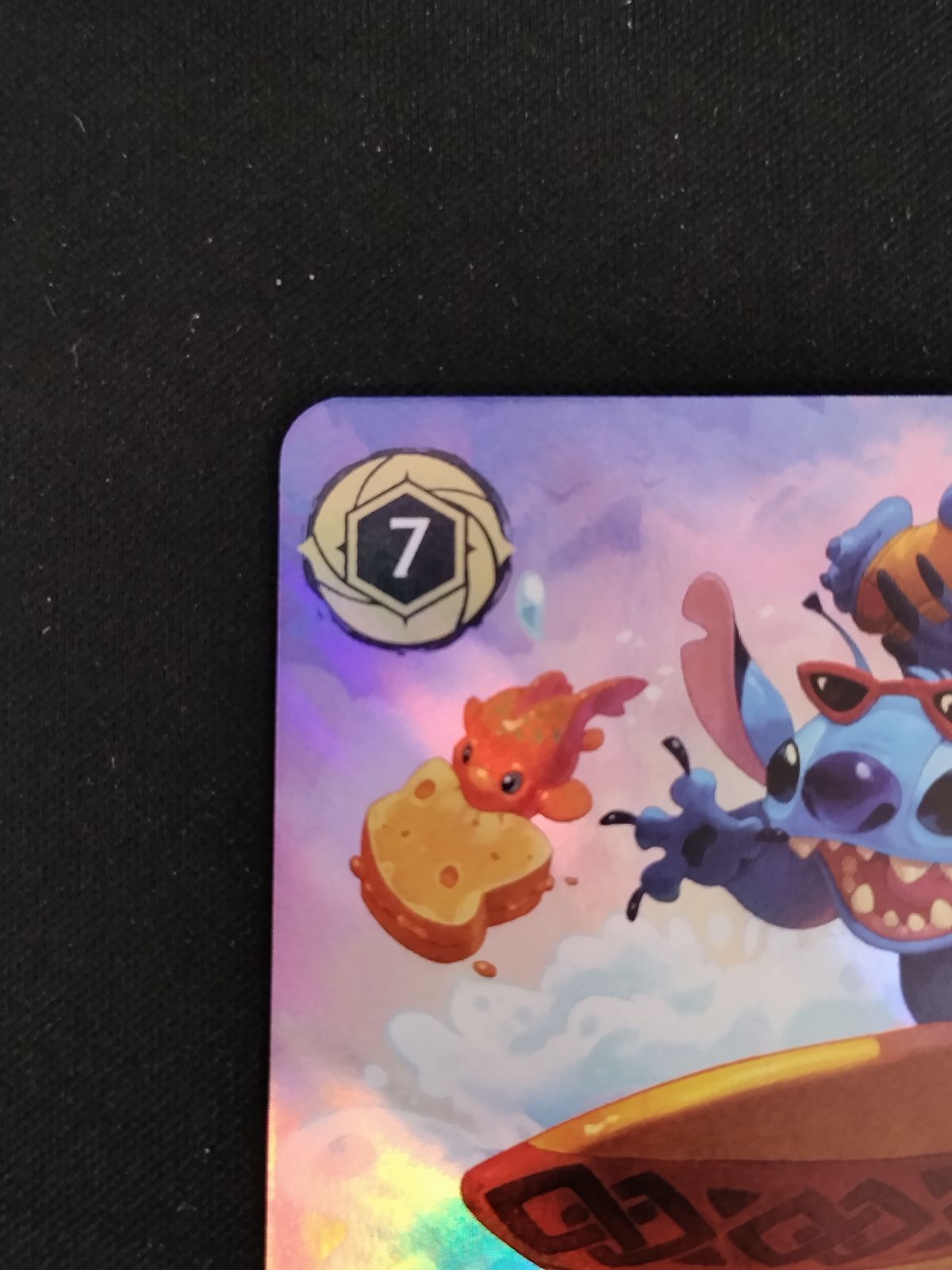 中古TCG】ディズニー・ロルカナ スティッチ-お気楽サーファー