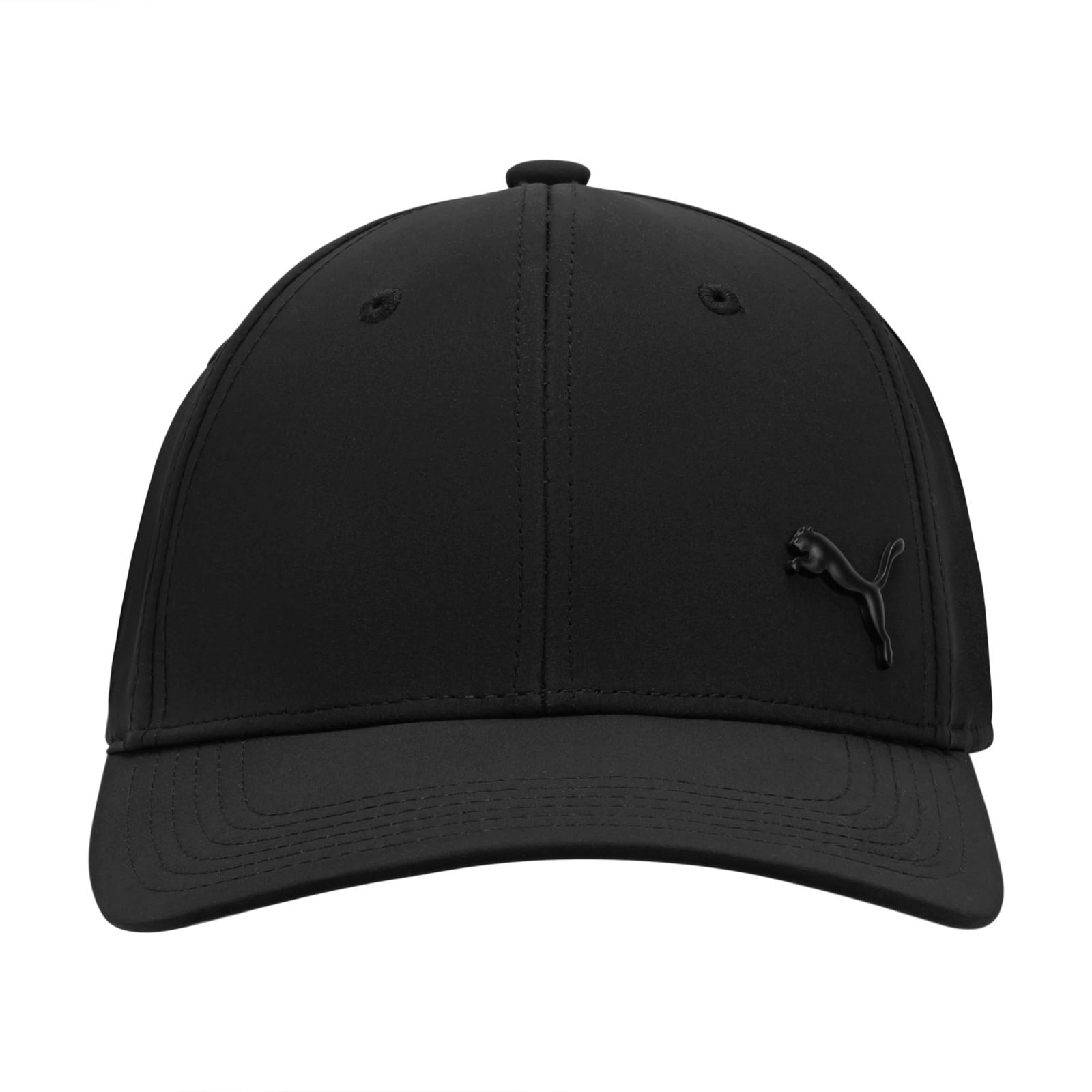 PUMA Men's Stretch Fit Cap， Black Combo， L/X-Large [ブラック] [Free Size]