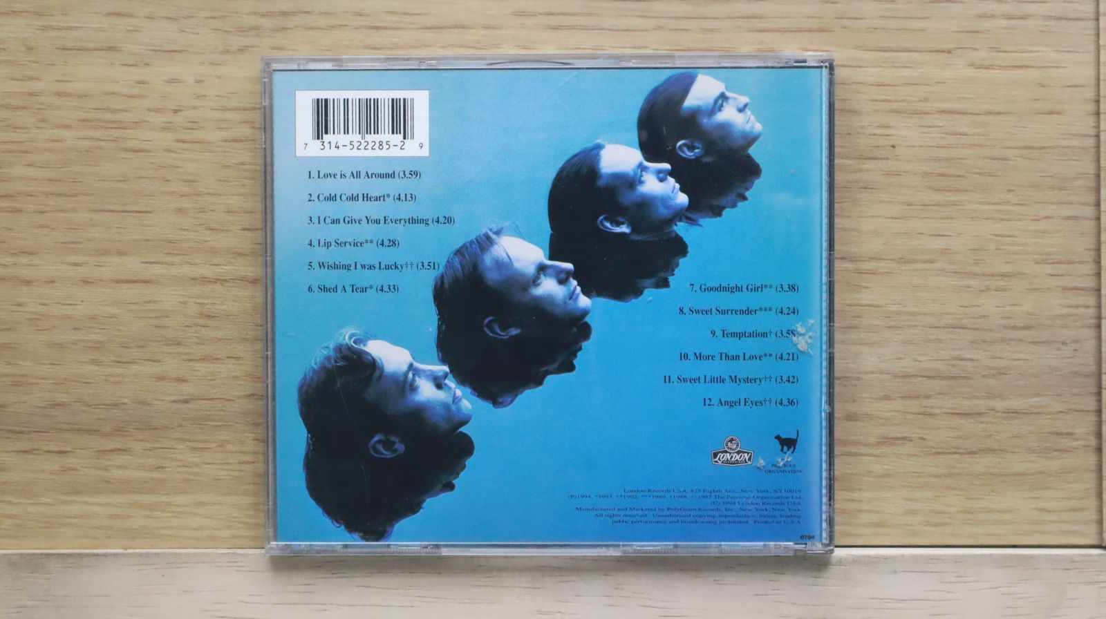中古CD☆ウェット・ウェット・ウェット/WET WET WET□ PART ONE[輸入盤 