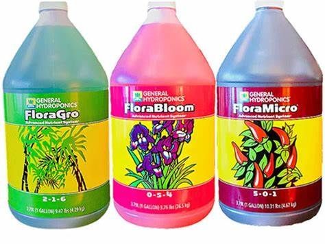 General Hydroponics FloraMicro 3.78L 9.46L FloraBloom3.78L 9.46L FloraGro3.78L 9.46L GHベース肥料セット ３液肥料 液体肥料 室内栽培