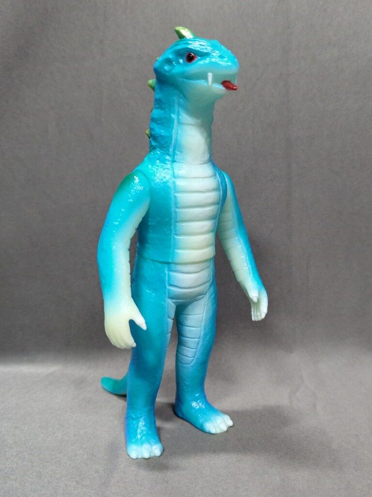 東映レトロソフビコレクション 死神カメレオン ミドル 未開封 東映