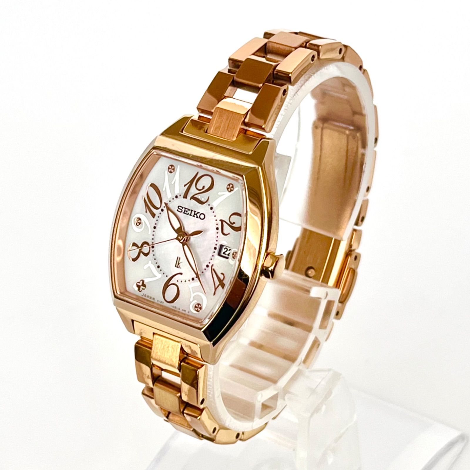 セイコー SEIKO ルキア レディース 腕時計 磨き済み 電池新品