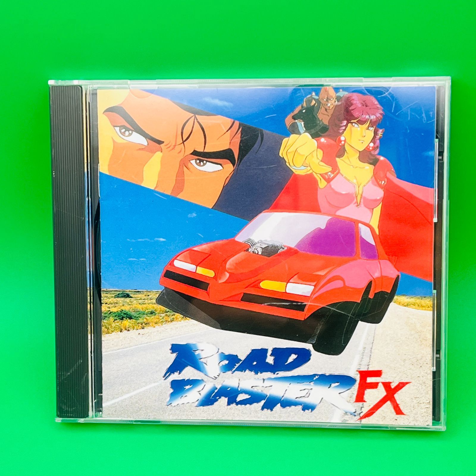 ◇【レア物】MD MEGA-CD ROAD BLASTER FX ロードブラスタ－FX MEGA DRIVE メガドライブ メガCD レア物 レトロゲーム 動作確認済