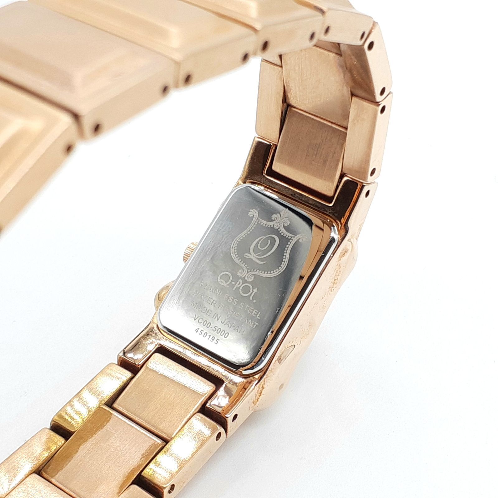 Q-pot キューポット 腕時計 クォーツ Melty Chocolate Watch