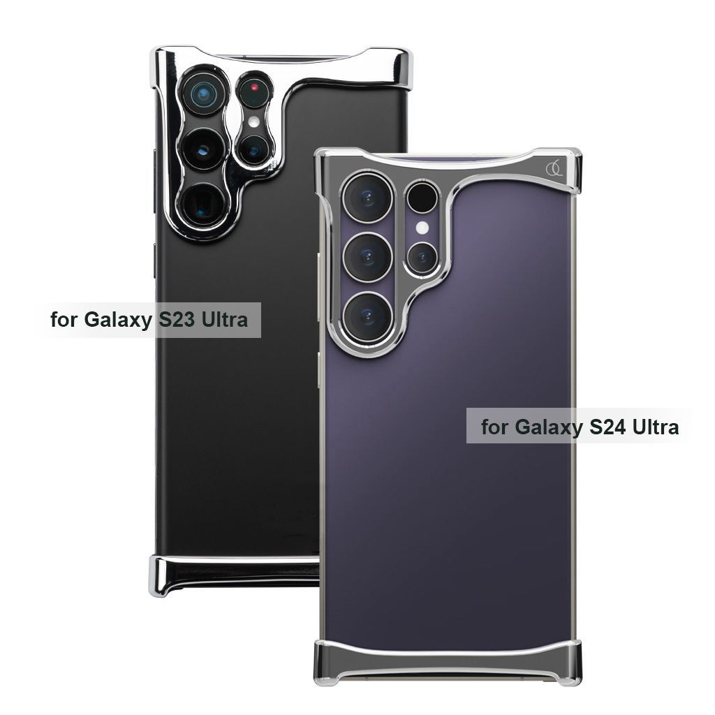 Arc アーク Galaxy S24 Ultra Galaxy S23 Ultra アルミ ミラーシルバー 最高クラス強度のアルミ7075 AC26928S24U AC26101S23