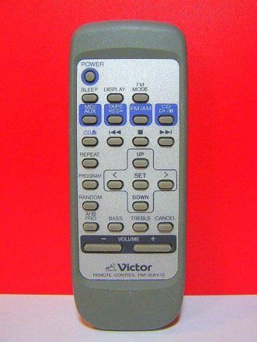 中古】ビクター オーディオリモコン RM-SUXQ1-S 黄ばみあり 送料無料