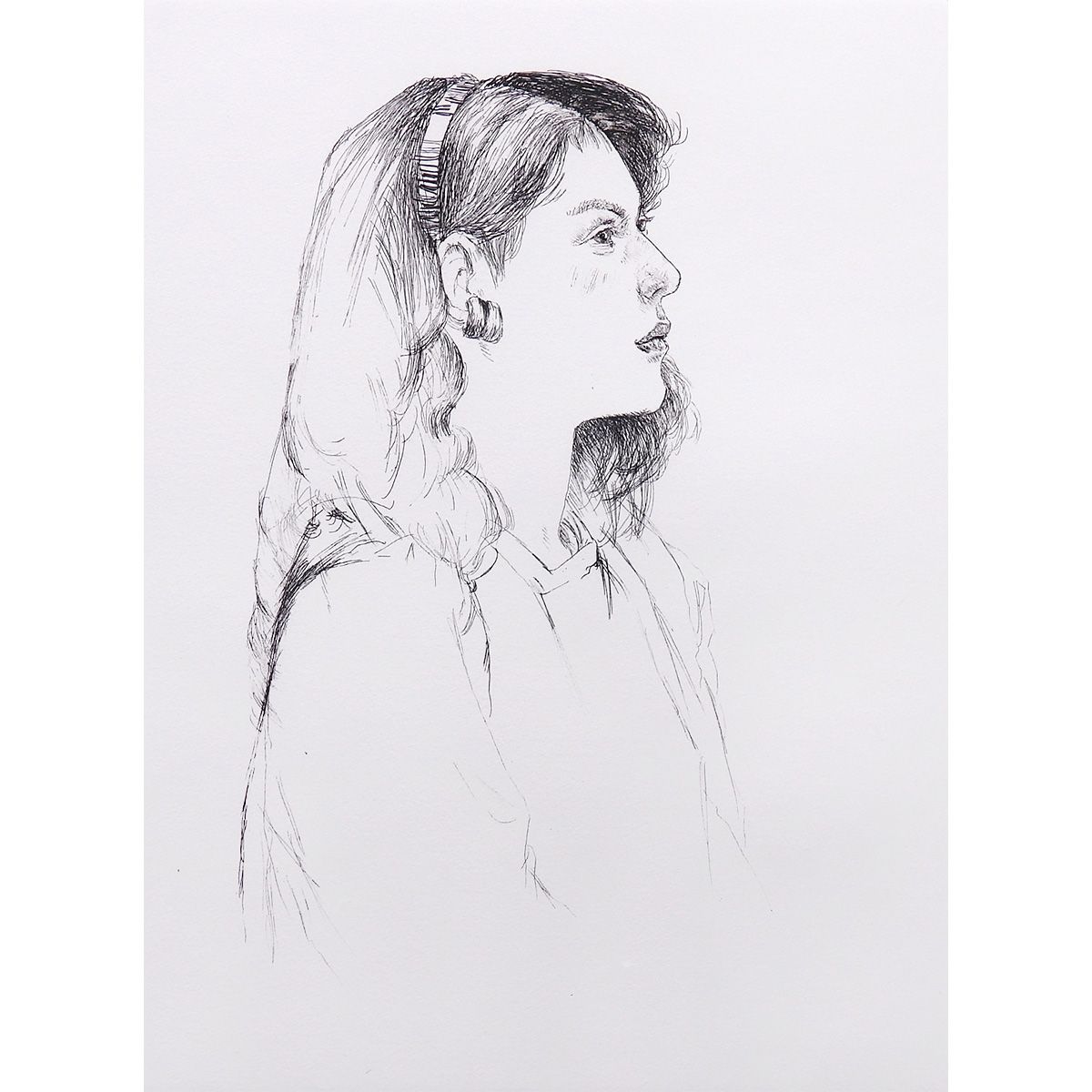 佐藤忠良 イヤリング 或る日の女Ⅲ 人物画 女性像 美人画 作家直筆サイン 装飾 耳飾り 彫刻家 アート 版画 絵画 真作保証 げ交渉