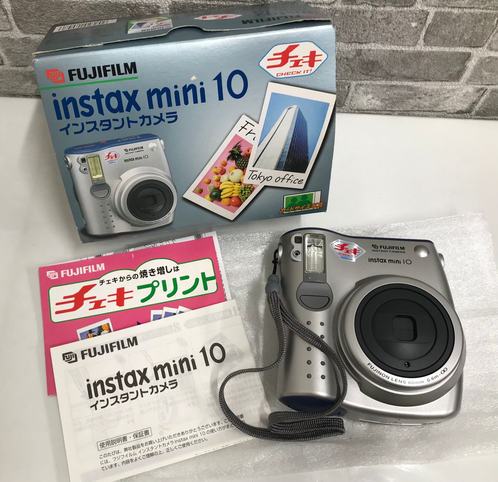 ☆富士フイルム 初代チェキ intax mini 10 チェキカメラ - フィルムカメラ