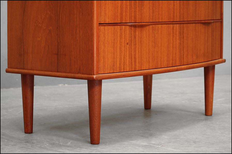 1960's北欧ヴィンテージ】チーク材 3段チェスト デンマーク製 071223