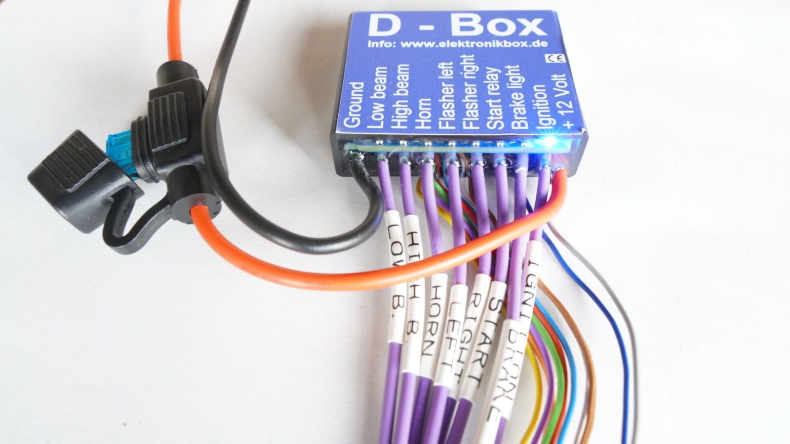 ドイツ アクセルジョースト製 9割配線簡素化可能 電源ボックス D