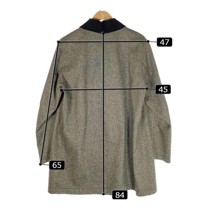 マッキントッシュ　ステンカラー　コート　グレー　ウール　38サイズ マッキントッシュ ロンドン MACKINTOSH LONDON 【MACKINTOSH