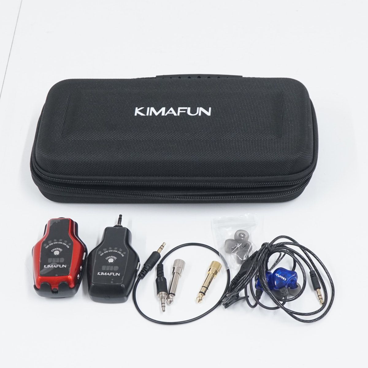 オーディオ機器 【正規品】KIMAFUN 2.4G ワイヤレス インイヤー